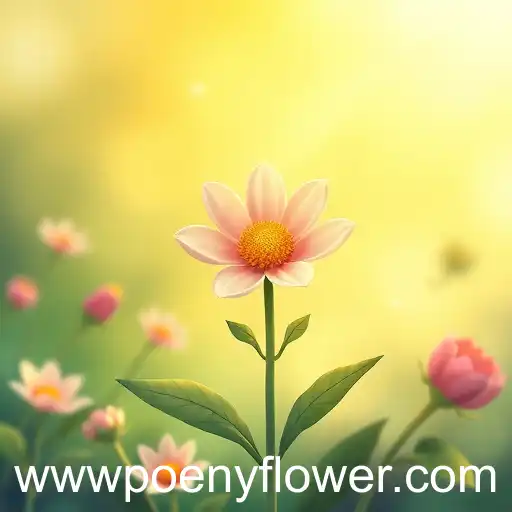 PoenyFlower Blooms in Digital Gardens